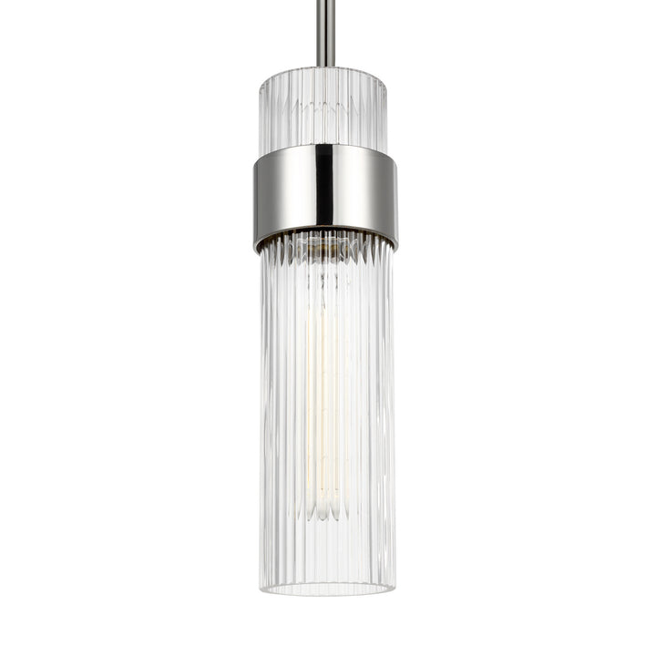 Visual Comfort Studio Geneva CP1161PN Pendant Light - Polished Nickel