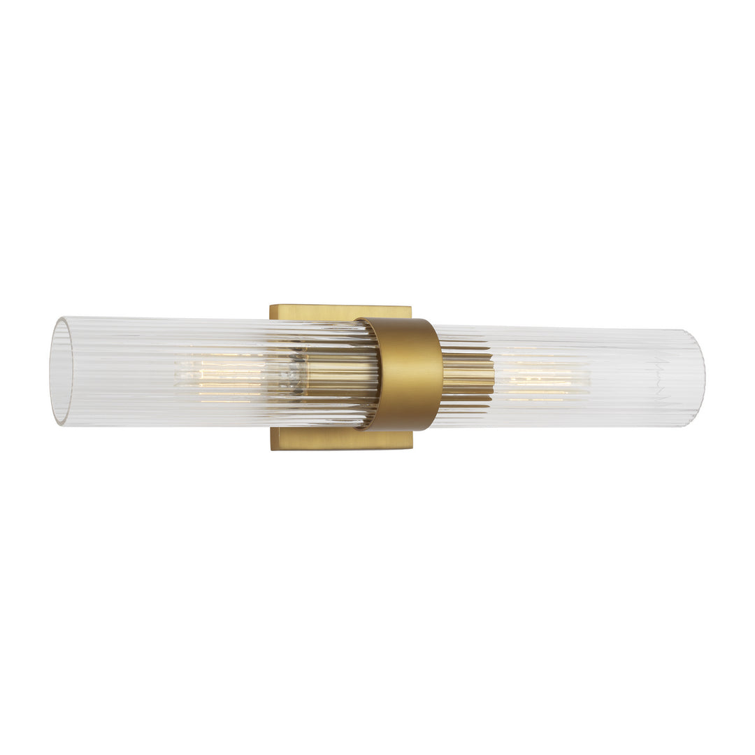 Visual Comfort Studio Geneva CV1022BBS Bath Vanity Light 5 in. wide - Burnished Brass