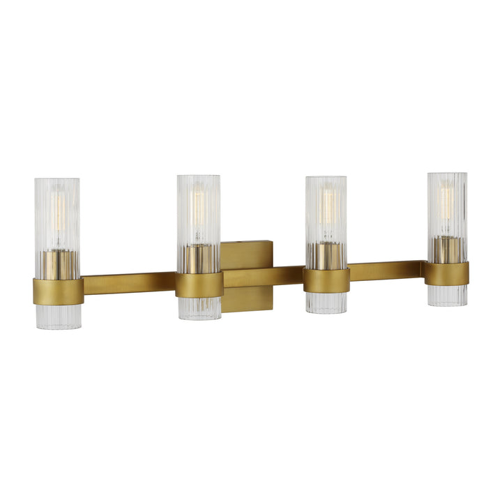 Visual Comfort Studio Geneva CV1024BBS Bath Vanity Light 30 in. wide - Burnished Brass