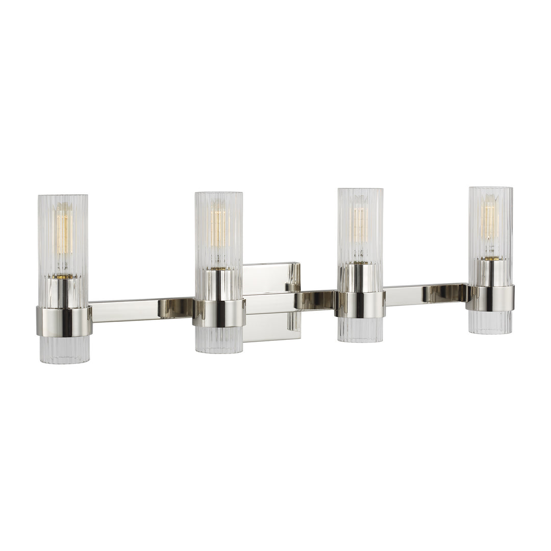 Visual Comfort Studio Geneva CV1024PN Bath Vanity Light 30 in. wide - Polished Nickel