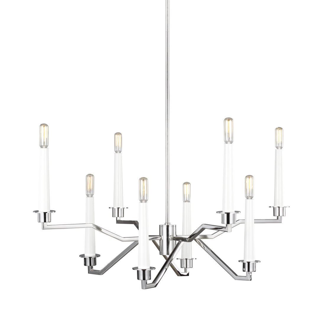 Visual Comfort Studio Hopton EC1108PN Chandelier Light - Polished Nickel