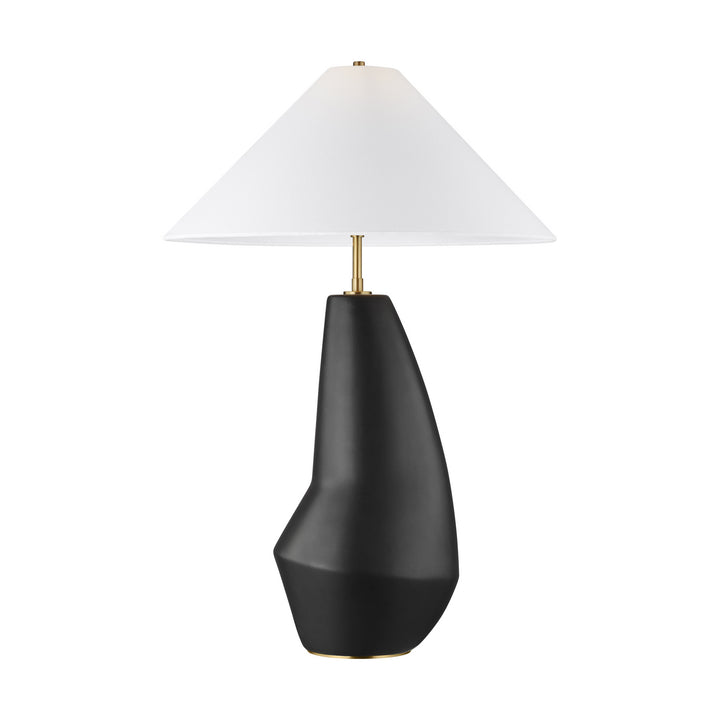 Visual Comfort Studio KT1231COL1 Contour One Light Table Lamp Lamp Black