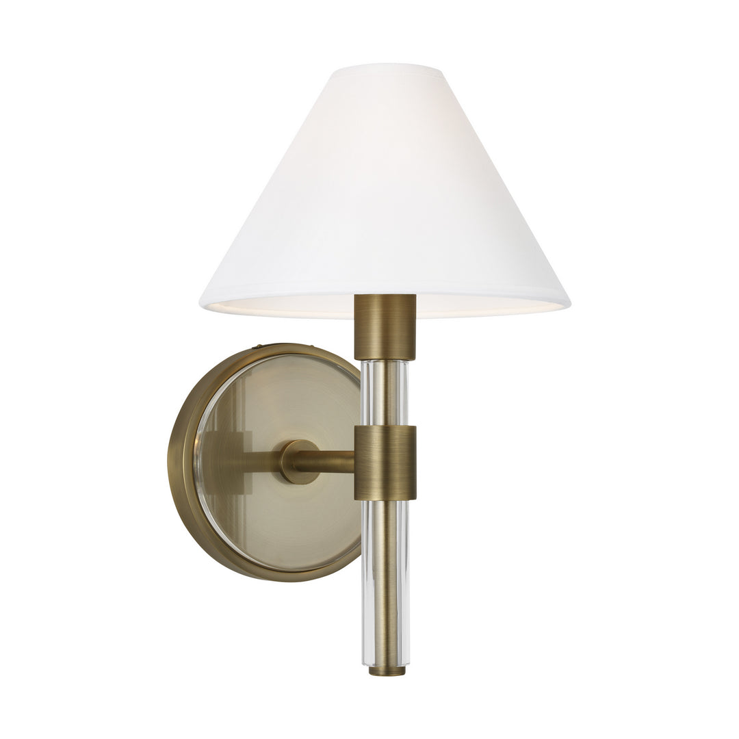 Visual Comfort Studio Robert LW1041TWB Wall Light - Time Worn Brass