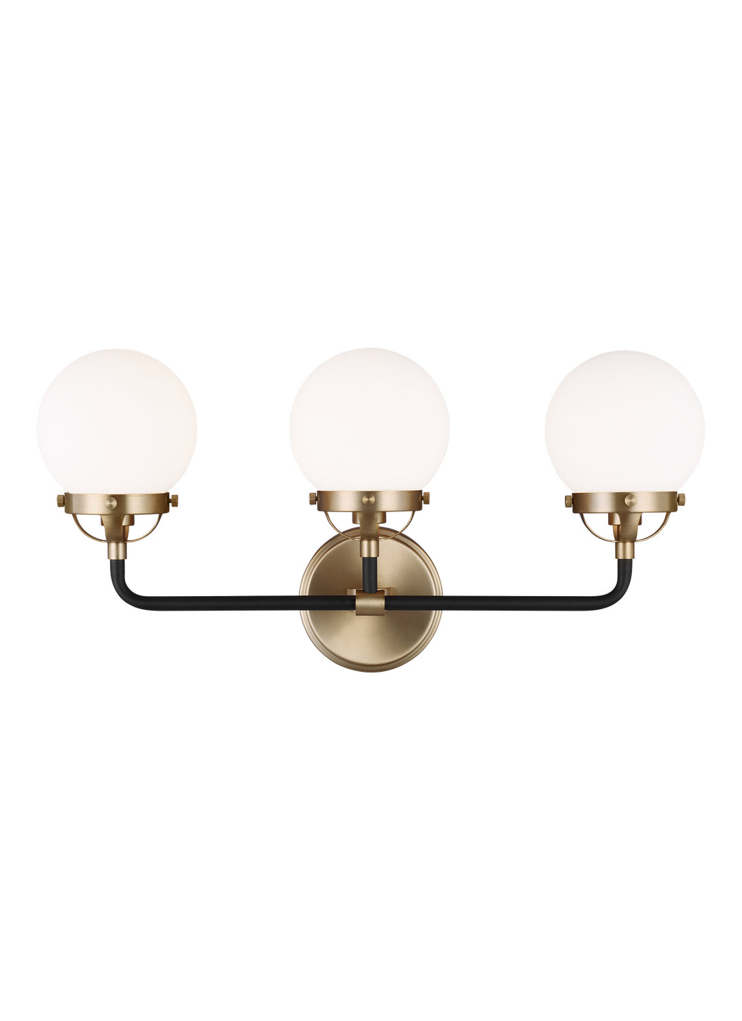 Visual Comfort Studio Cafe 4487903-848 Bath Vanity Light 22 in. wide - Satin Brass