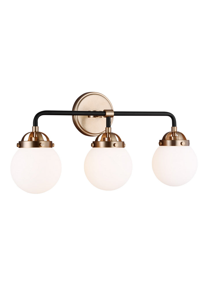 Visual Comfort Studio Cafe 4487903-848 Bath Vanity Light 22 in. wide - Satin Brass