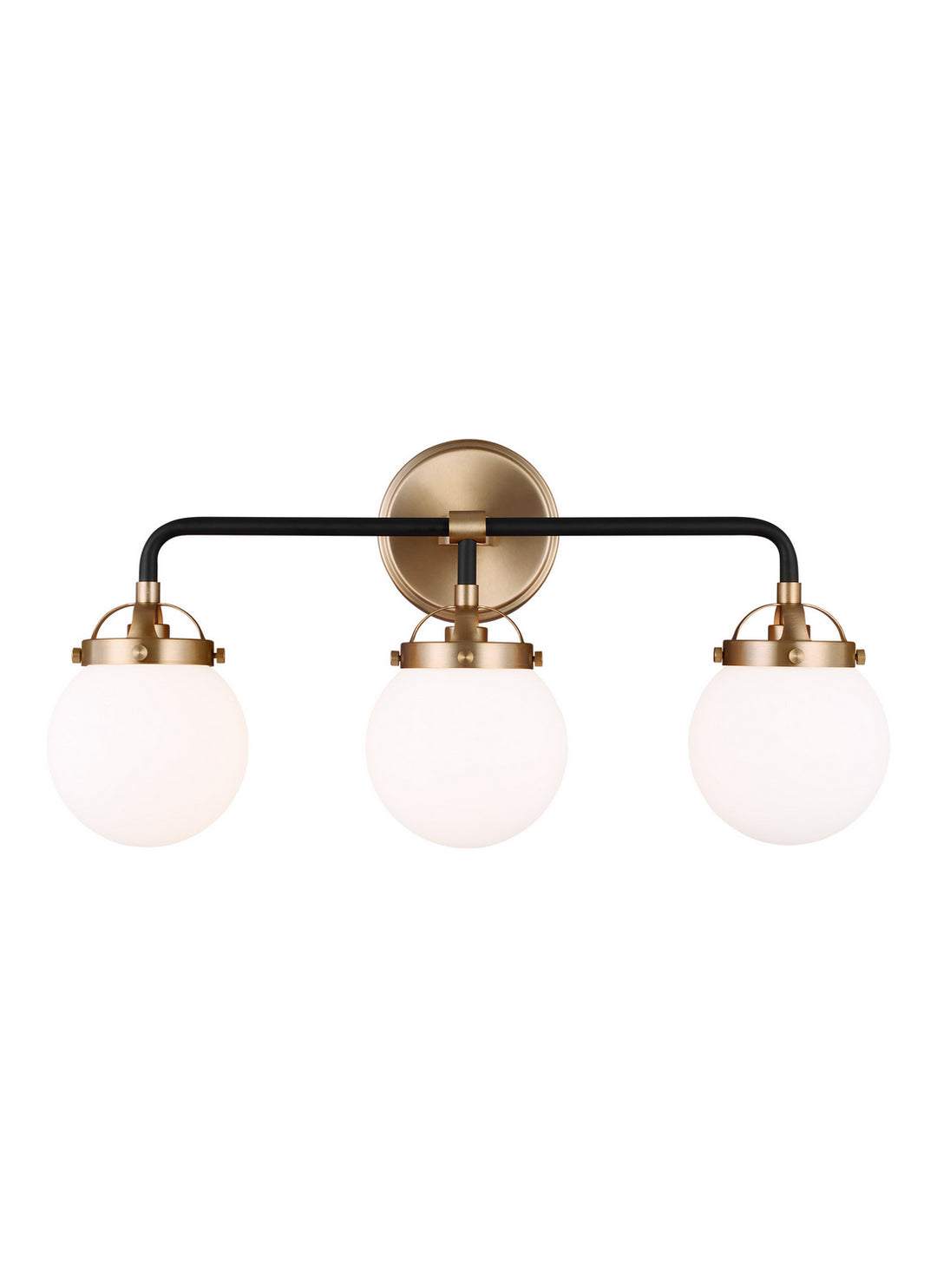 Visual Comfort Studio Cafe 4487903-848 Bath Vanity Light 22 in. wide - Satin Brass