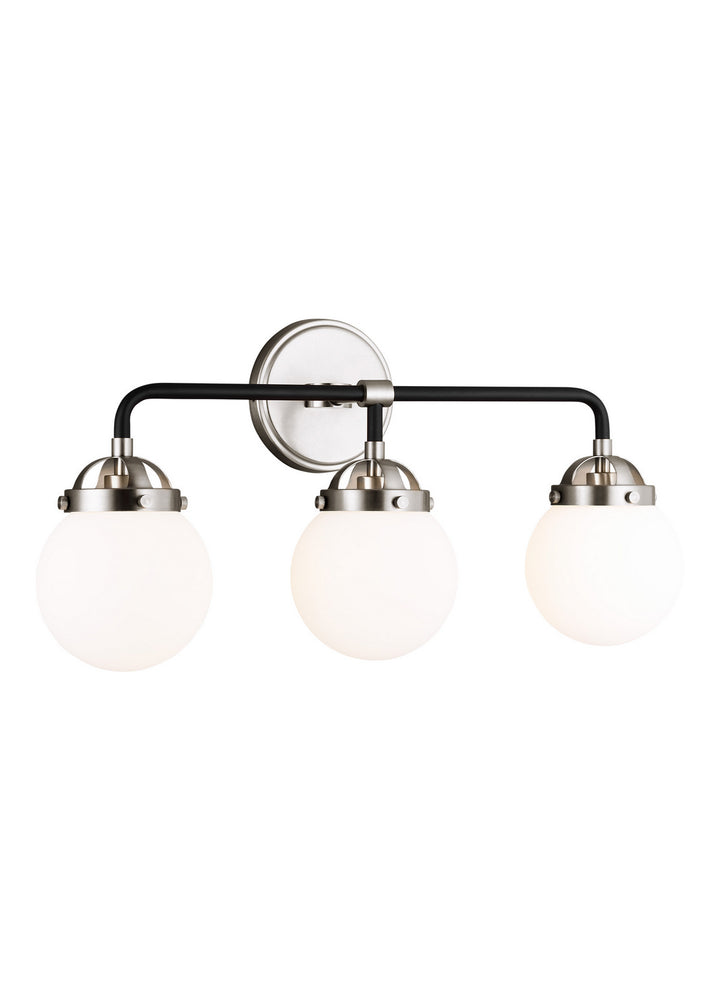 Visual Comfort Studio Cafe 4487903-962 Bath Vanity Light 22 in. wide - Brushed Nickel