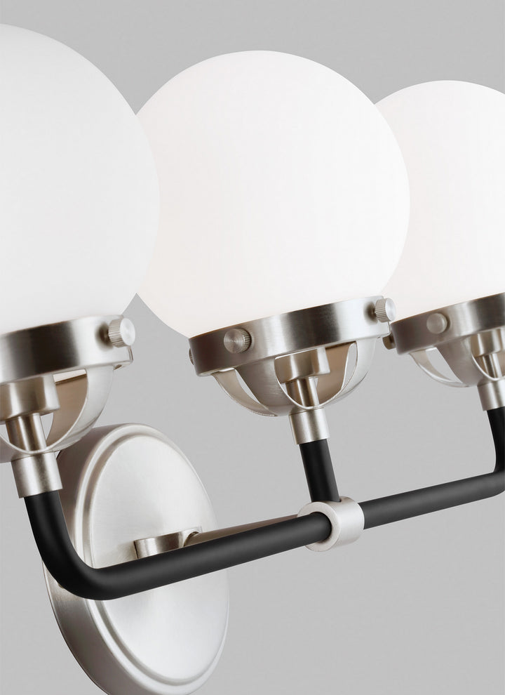 Visual Comfort Studio Cafe 4487903-962 Bath Vanity Light 22 in. wide - Brushed Nickel