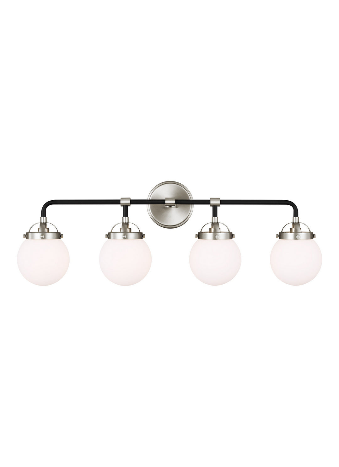 Visual Comfort Studio Cafe 4487904-962 Bath Vanity Light 30 in. wide - Brushed Nickel