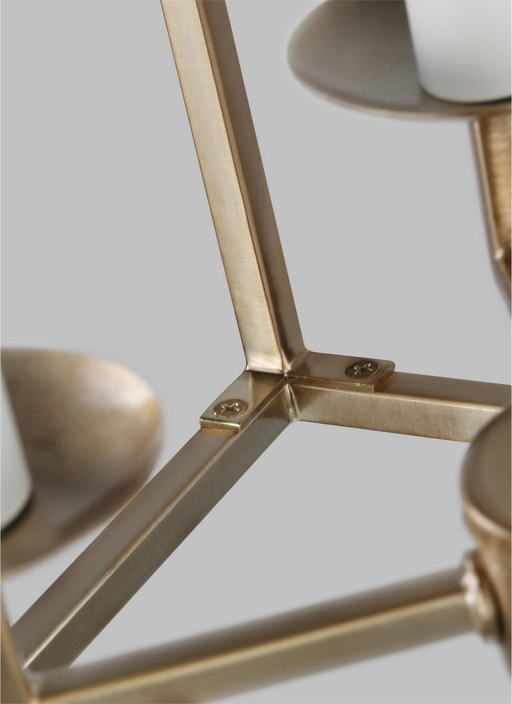 Visual Comfort Studio Dianna 5392604-848 Pendant Light - Satin Brass