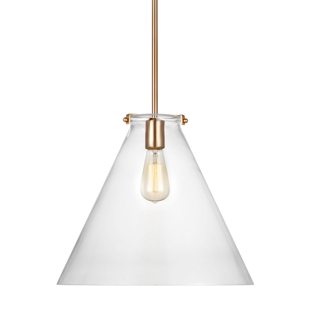 Visual Comfort Studio Kate 6592101-848 Pendant Light - Satin Brass