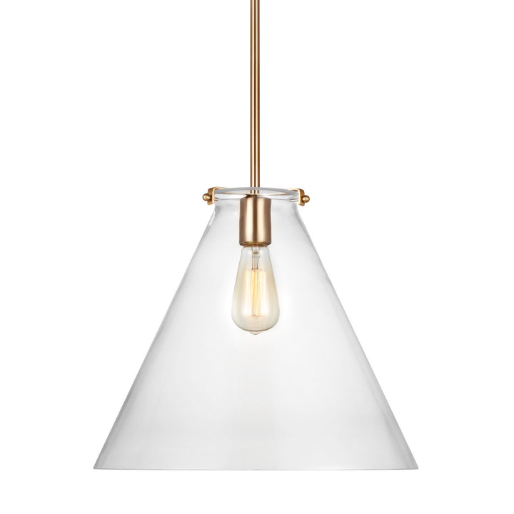 Visual Comfort Studio Kate 6592101-848 Pendant Light - Satin Brass