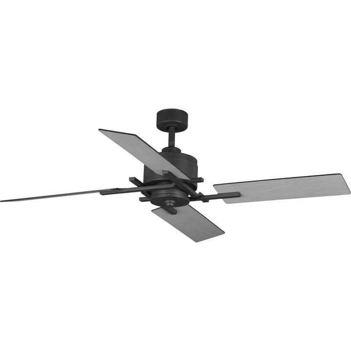 Progress Bedwin P250024-143 Ceiling Fan - Graphite, Grey Weathered Wood/