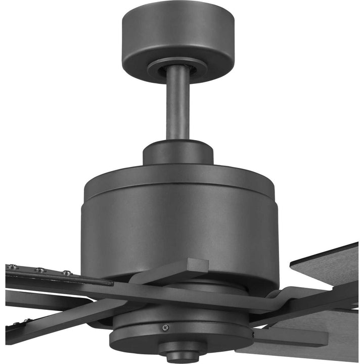 Progress Bedwin P250024-143 Ceiling Fan - Graphite, Grey Weathered Wood/