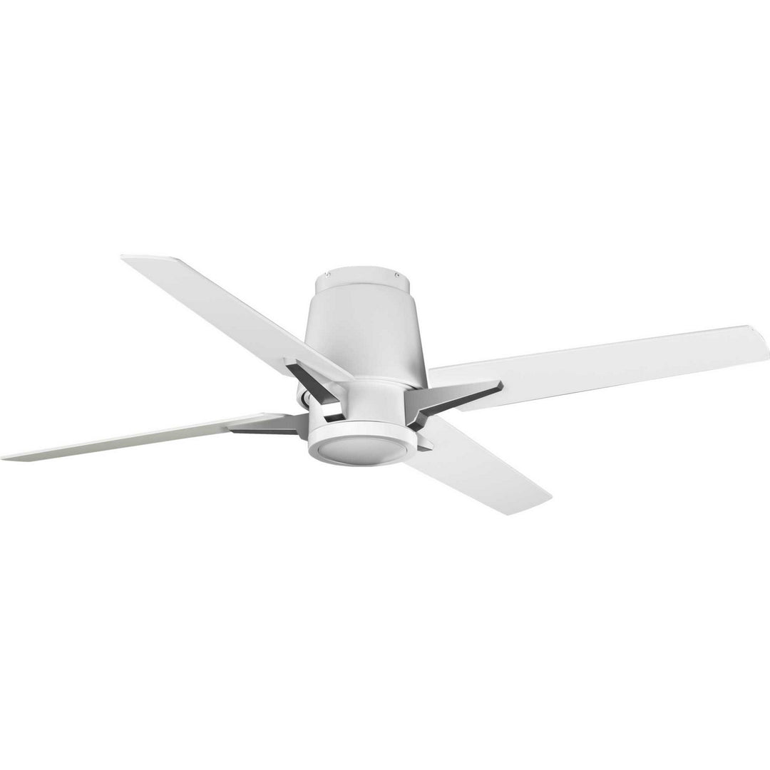 Progress Lindale P250028-028 Ceiling Fan - Satin White, Matte White/