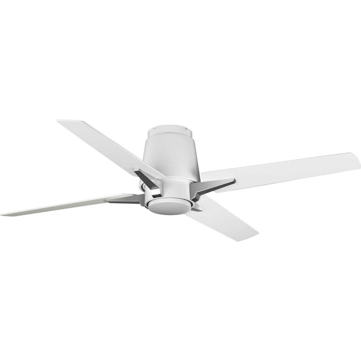 Progress Lindale P250028-028 Ceiling Fan - Satin White, Matte White/