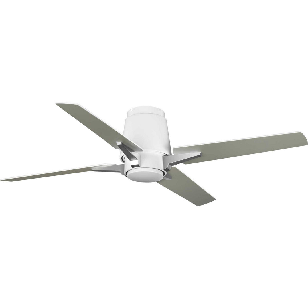 Progress Lindale P250028-028 Ceiling Fan - Satin White, Matte White/