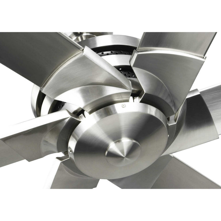 Progress Huff P250030-009 Ceiling Fan - Brushed Nickel, Brushed Nickel/