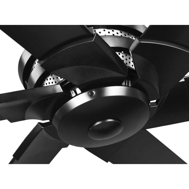 Progress Huff P250030-031 Ceiling Fan - Black, Matte Black/