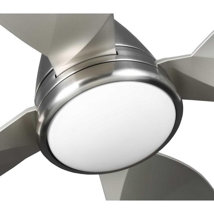 Progress Holland P250032-009-30 Ceiling Fan - Brushed Nickel, Silver/