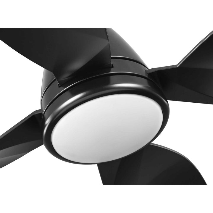 Progress Holland P250032-031-30 Ceiling Fan - Black, Matte Black/