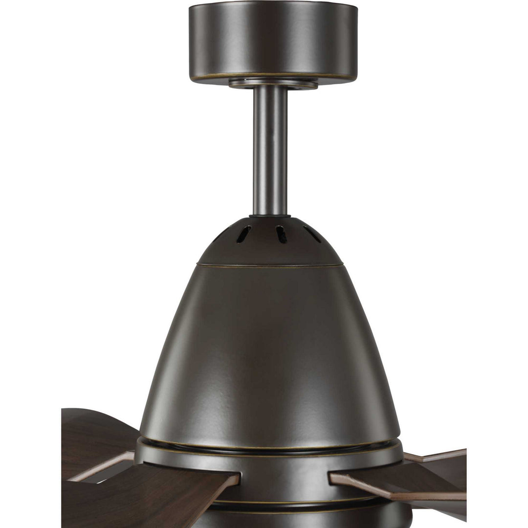 Progress Holland P250032-108-30 Ceiling Fan - Oil Rubbed Bronze, Walnut/