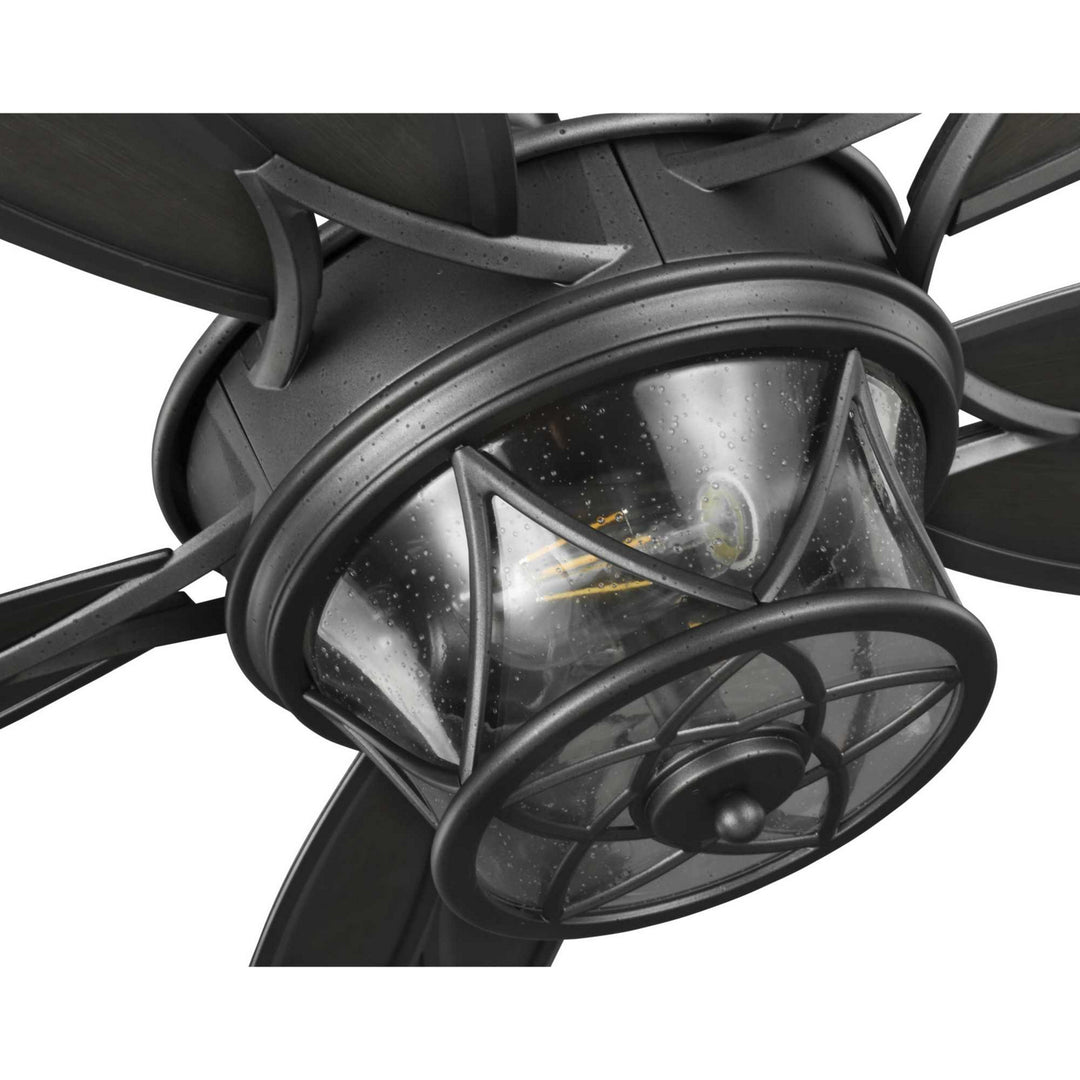 Progress Alfresco P250034-171-WB Ceiling Fan - Blistered Iron, Pewter/