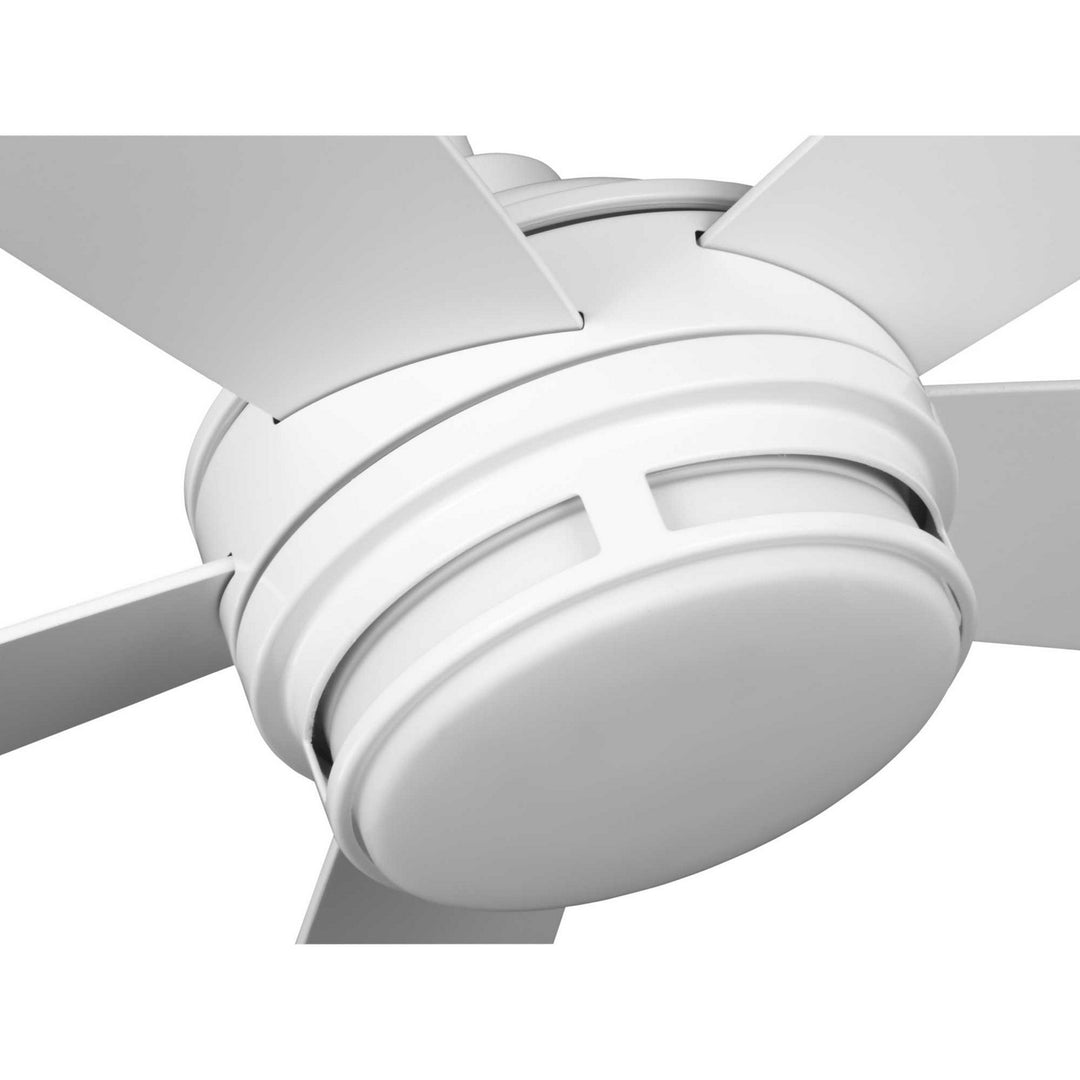 Progress Albin P250036-028-30 Ceiling Fan - Satin White, Matte White/