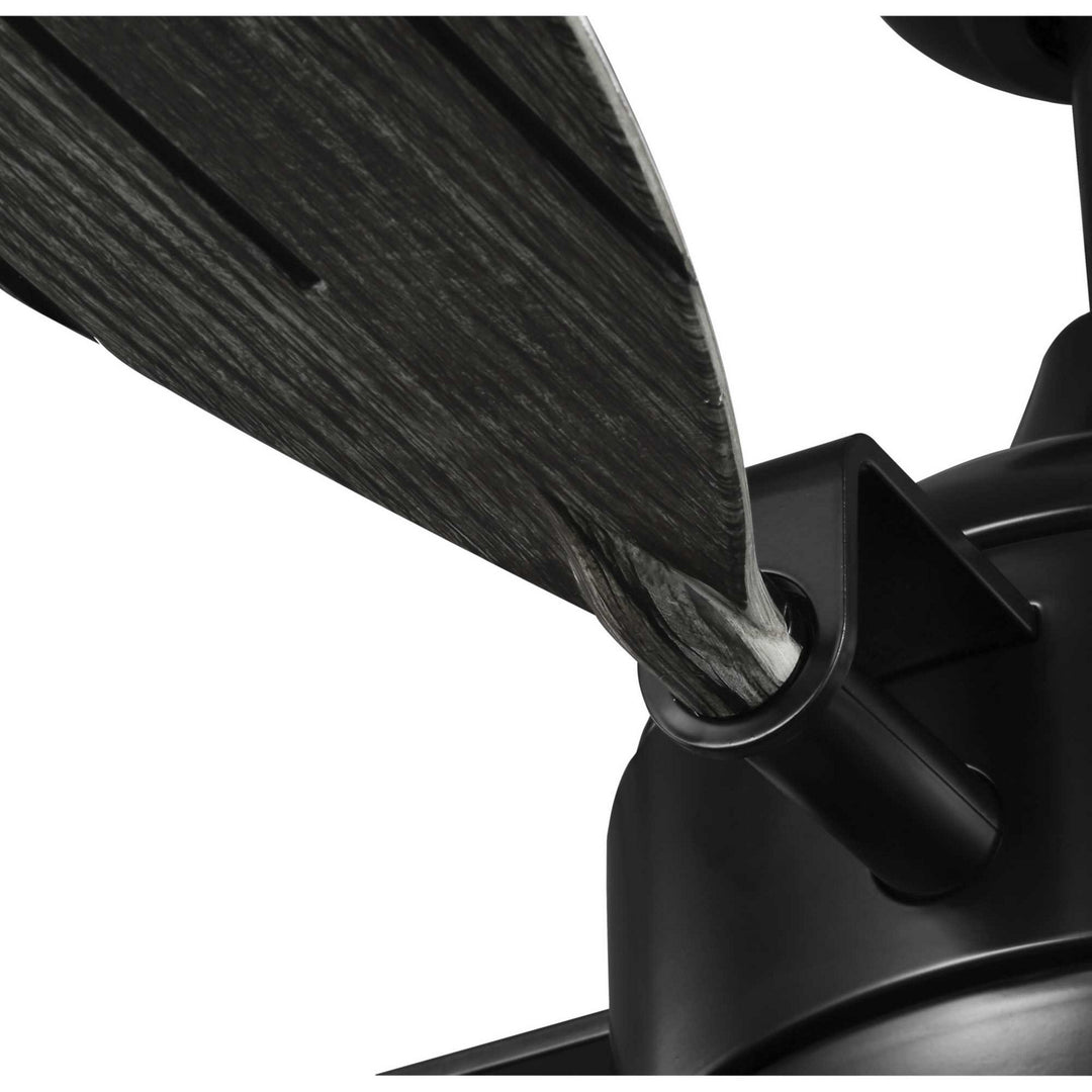 Progress Rudder P250040-031-30 Ceiling Fan - Black, Distressed Ebony/