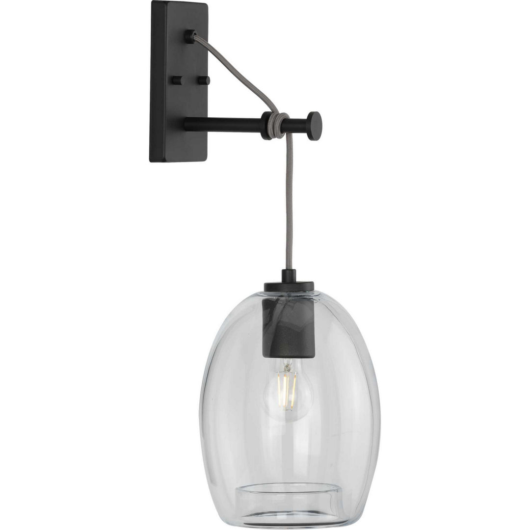 Progress Caisson P300215-143 Wall Light - Graphite