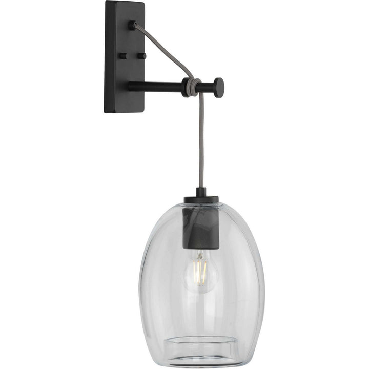 Progress Caisson P300215-143 Wall Light - Graphite