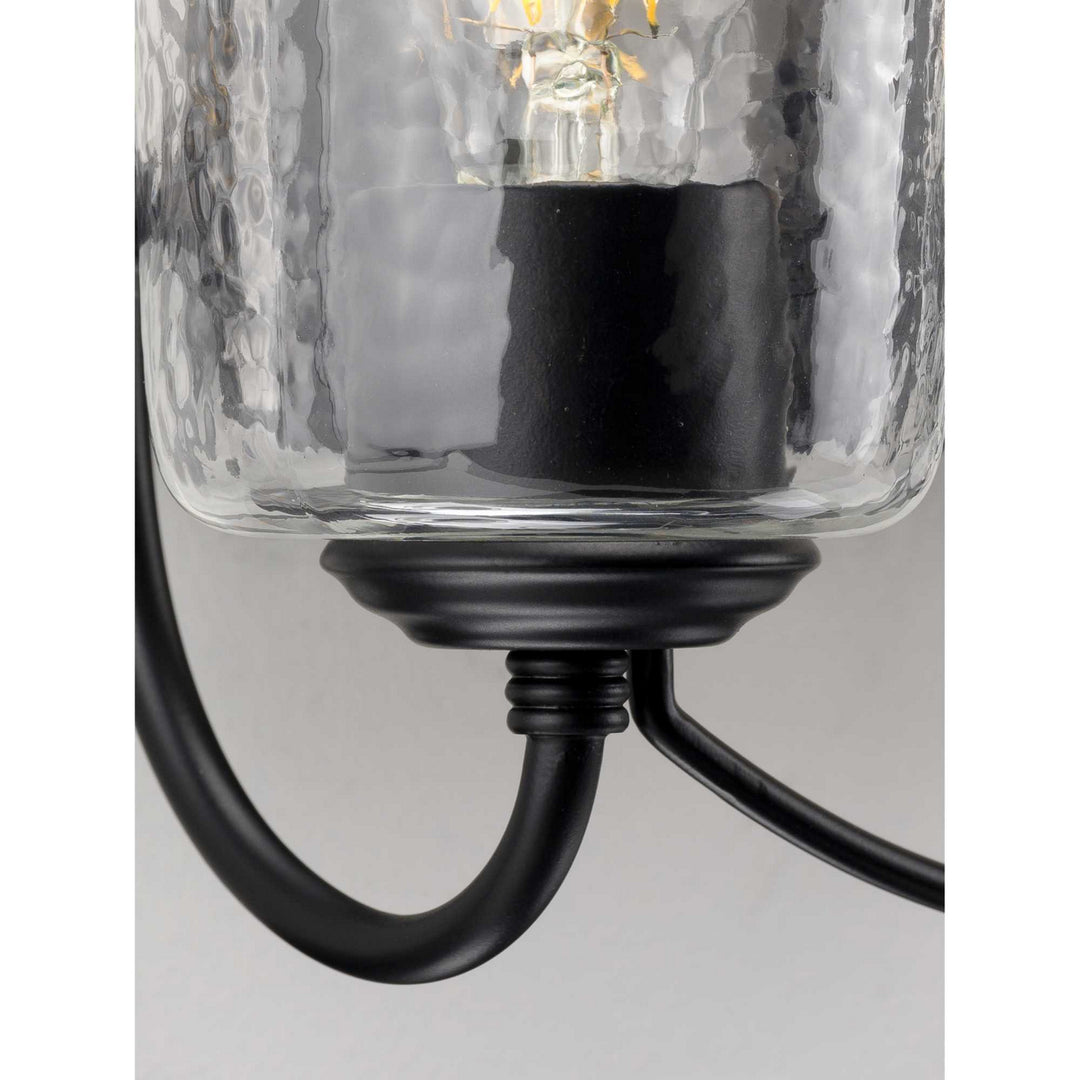 Progress Bowman P300254-031 Bath Vanity Light 17 in. wide - Black