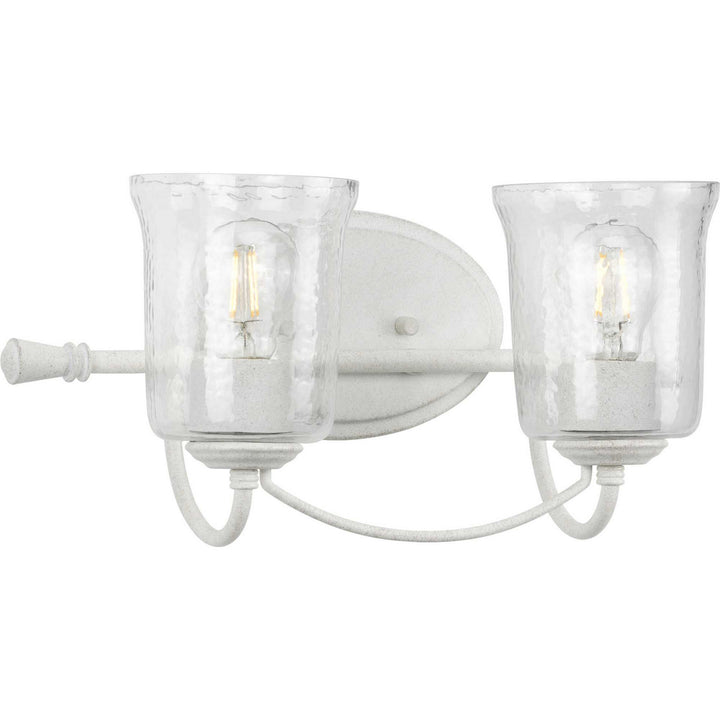 Progress Bowman P300254-151 Bath Vanity Light 17 in. wide - Cottage White