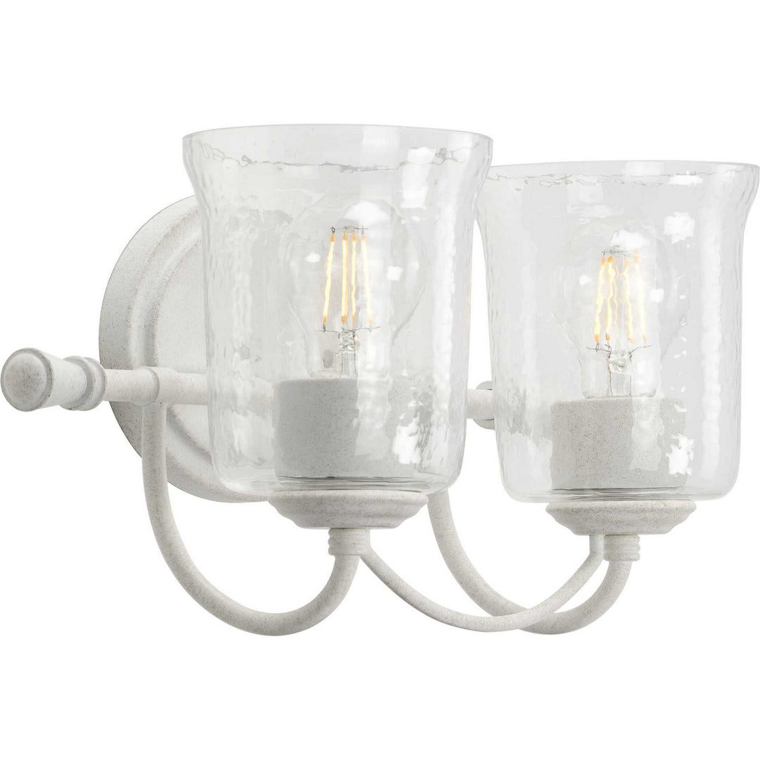 Progress Bowman P300254-151 Bath Vanity Light 17 in. wide - Cottage White