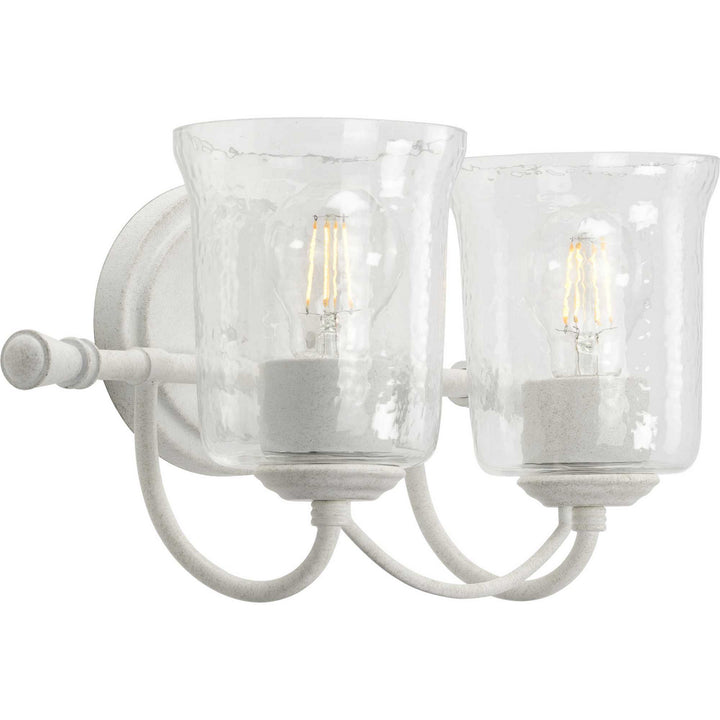 Progress Bowman P300254-151 Bath Vanity Light 17 in. wide - Cottage White