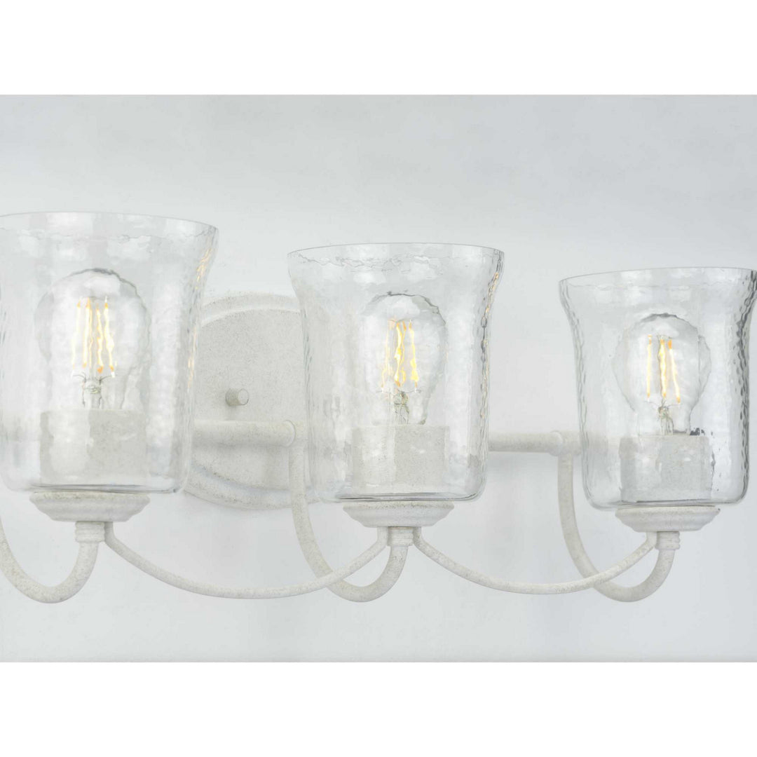 Progress Bowman P300255-151 Bath Vanity Light 25 in. wide - Cottage White