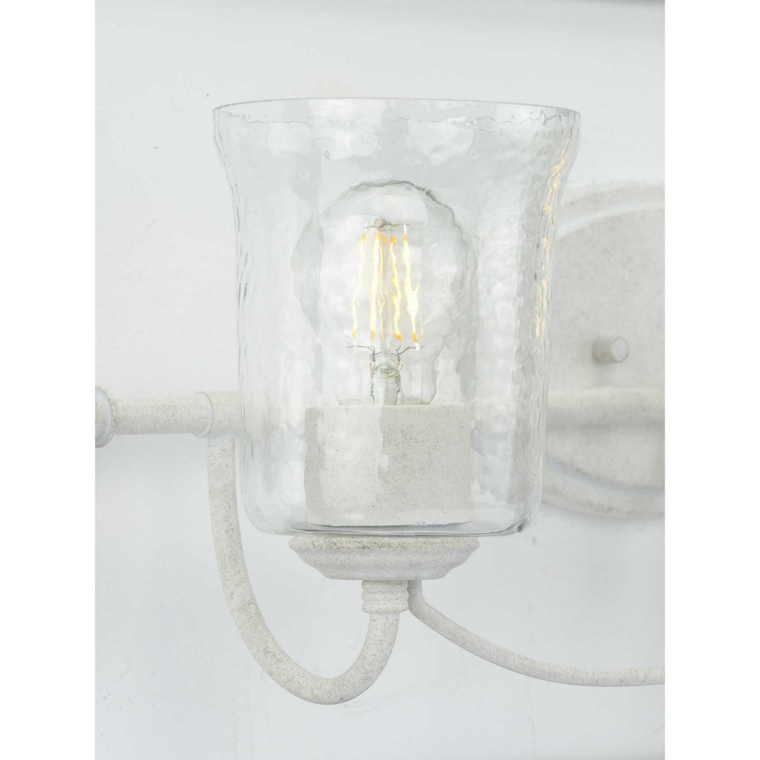 Progress Bowman P300255-151 Bath Vanity Light 25 in. wide - Cottage White