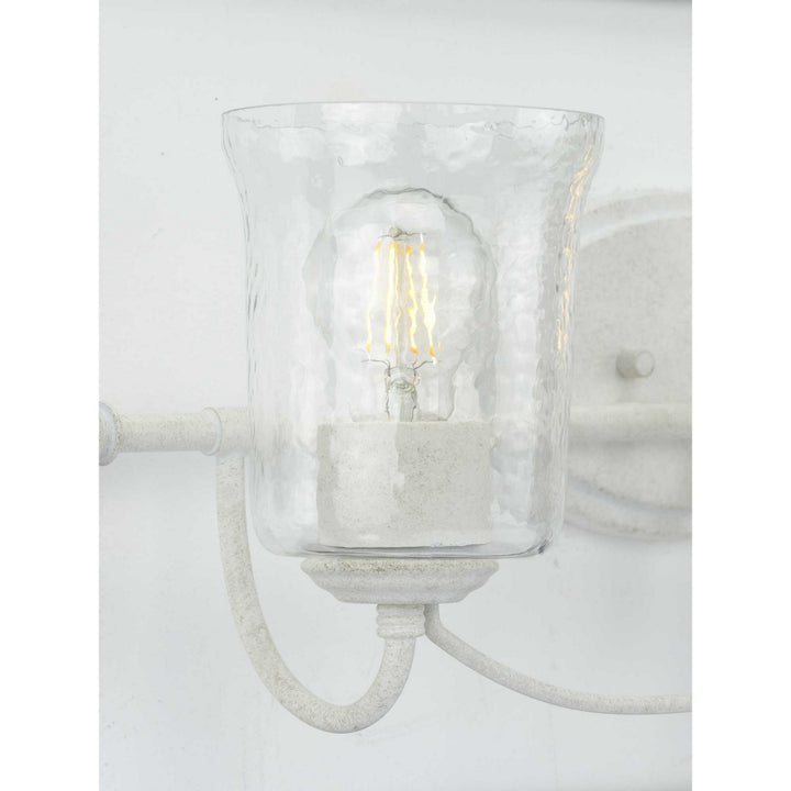 Progress Bowman P300255-151 Bath Vanity Light 25 in. wide - Cottage White