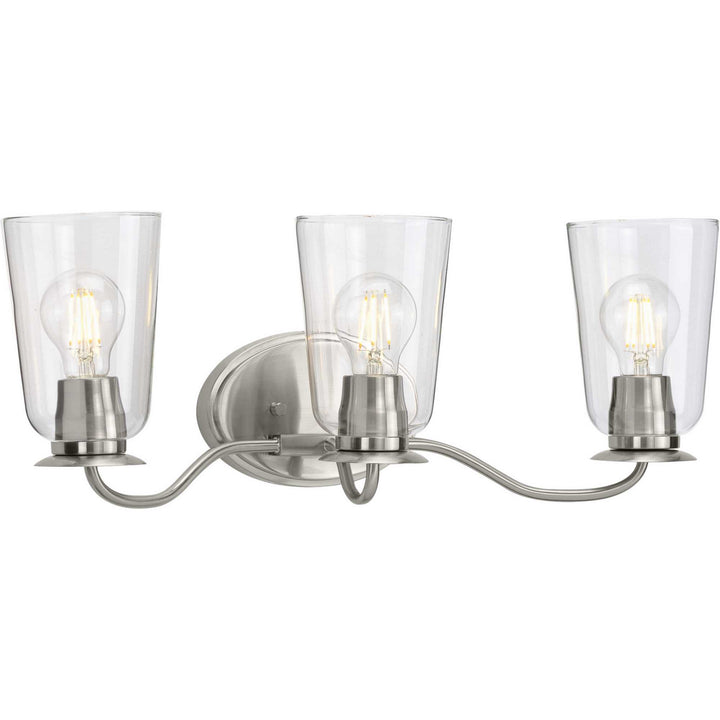 Progress Durrell P300263-009 Bath Vanity Light 23 in. wide - Brushed Nickel