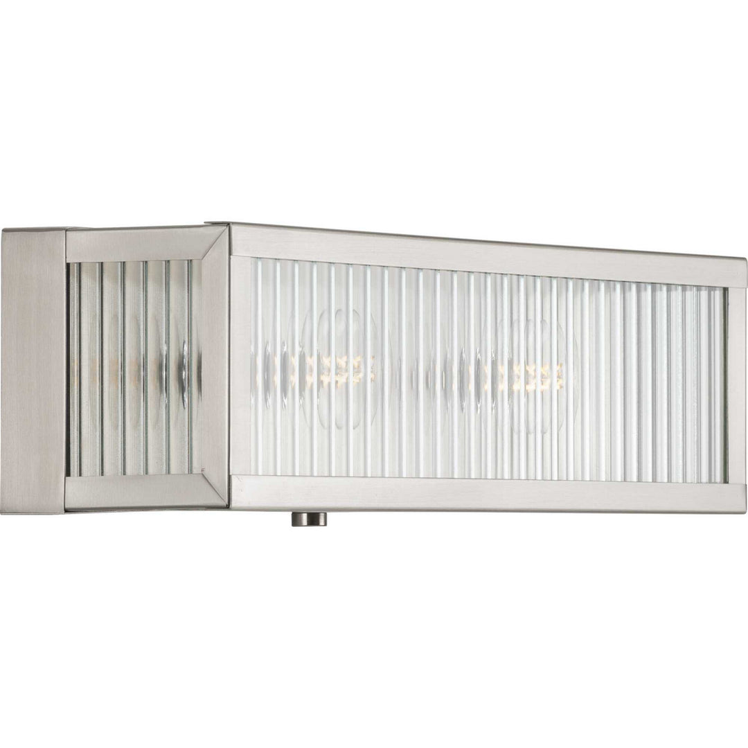 Progress Dwyer P300265-135 Bath Vanity Light 14 in. wide - Stainless Steel