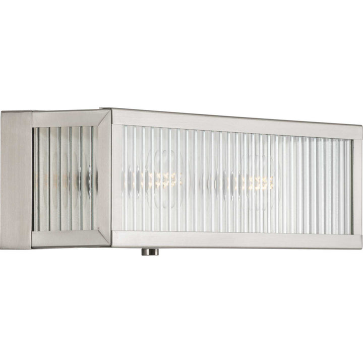 Progress Dwyer P300265-135 Bath Vanity Light 14 in. wide - Stainless Steel