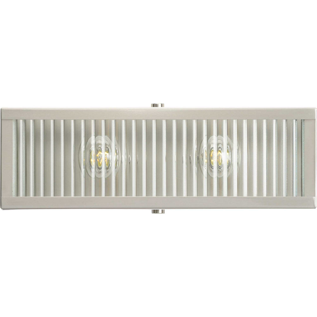 Progress Dwyer P300265-135 Bath Vanity Light 14 in. wide - Stainless Steel