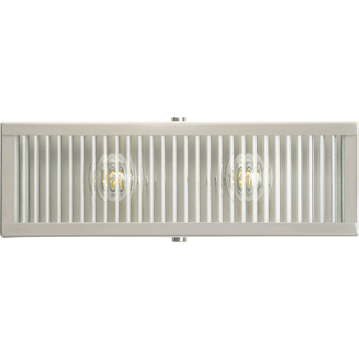 Progress Dwyer P300265-135 Bath Vanity Light 14 in. wide - Stainless Steel