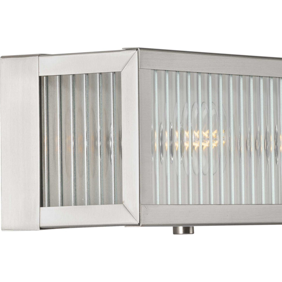Progress Dwyer P300265-135 Bath Vanity Light 14 in. wide - Stainless Steel