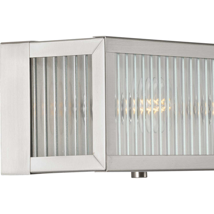 Progress Dwyer P300265-135 Bath Vanity Light 14 in. wide - Stainless Steel