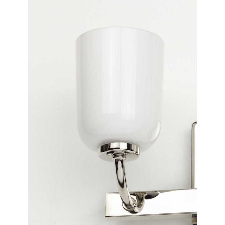 Progress Moore P300281-104 Bath Vanity Light 13 in. wide - Polished Nickel