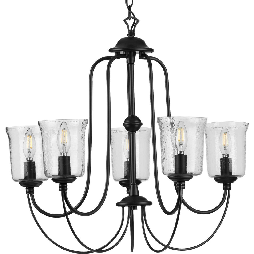 Progress Bowman P400194-031 Chandelier Light - Black