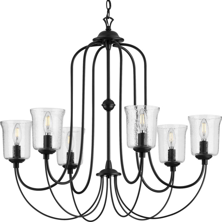 Progress Bowman P400195-031 Chandelier Light - Matte Black