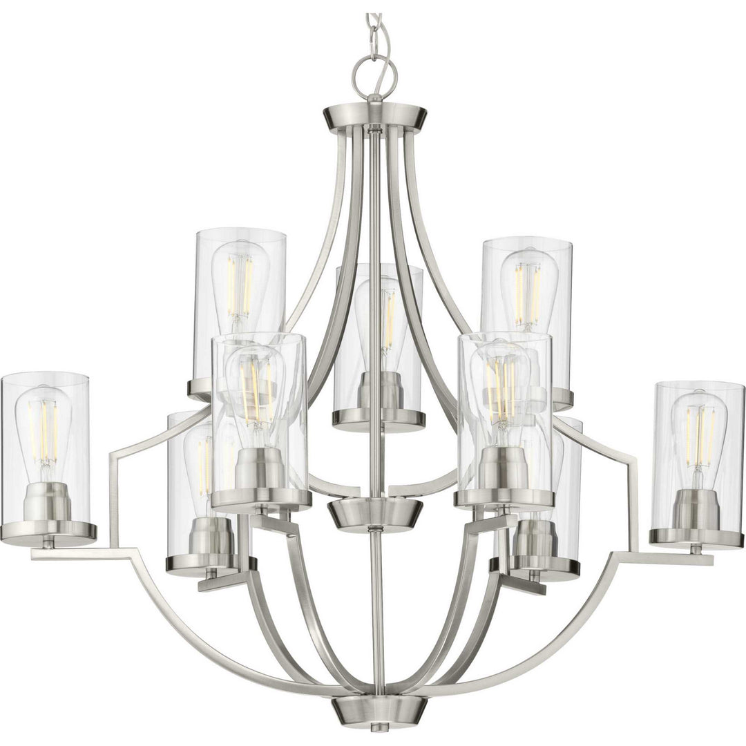 Progress Lassiter P400198-009 Chandelier Light - Brushed Nickel