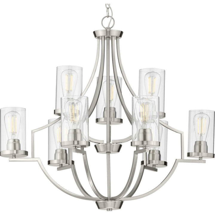 Progress Lassiter P400198-009 Chandelier Light - Brushed Nickel